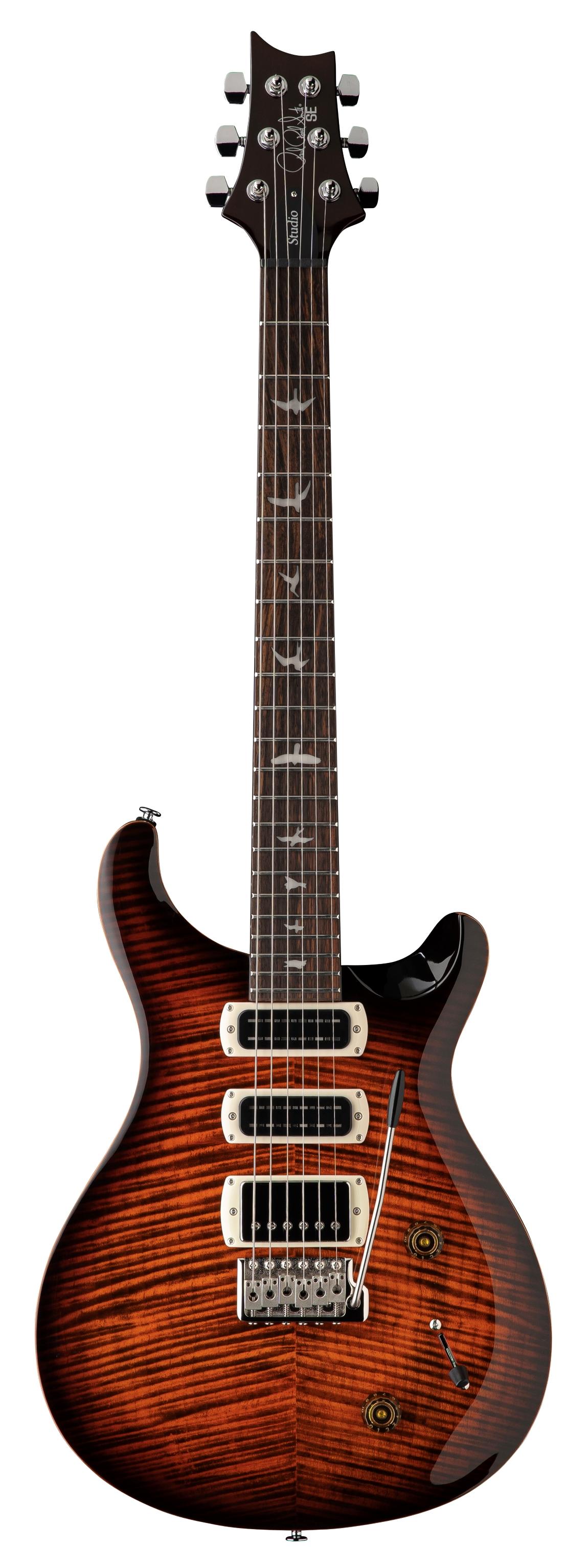 PRS SE Studio Electric Guitar in Orange Tiger Smokeburst